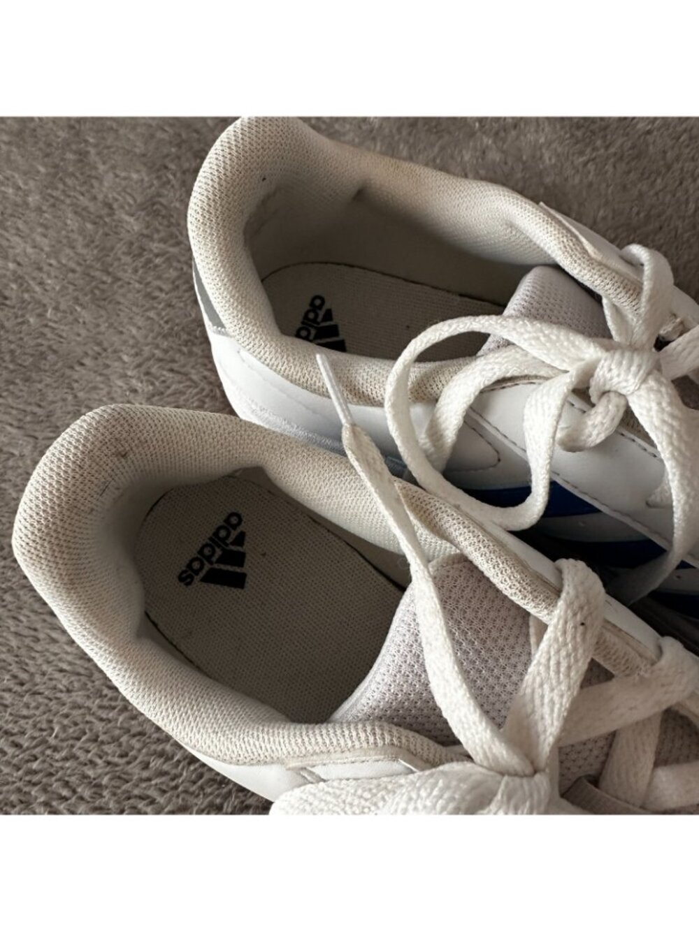 Adidas Breaknet 2.0 Men's White Blue Shoes Sneakers size 6 - Picture 3 of 6